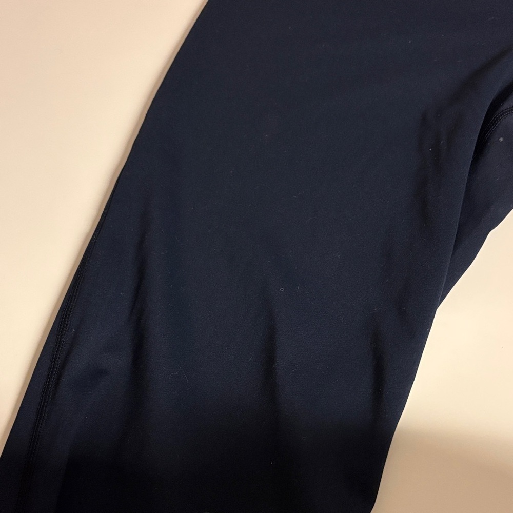 Garage Dark Blue Cross High-Waisted Leggings - Picture 4 of 7